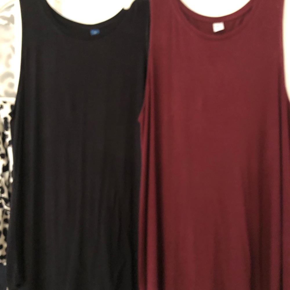 Old Navy Luxe High-Neck Swing Tank Top
